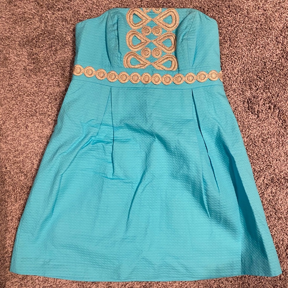 Lilly Pulitzer Strapless Dress